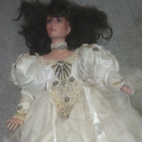 Rustie Porcelain Doll - Picture 1 of 2